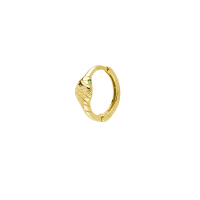 Pendientes Serpiente de Oro 9K