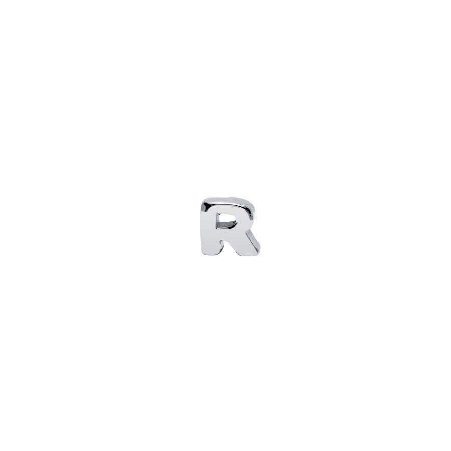 Pendientes de Plata 925 con Inicial Grabada