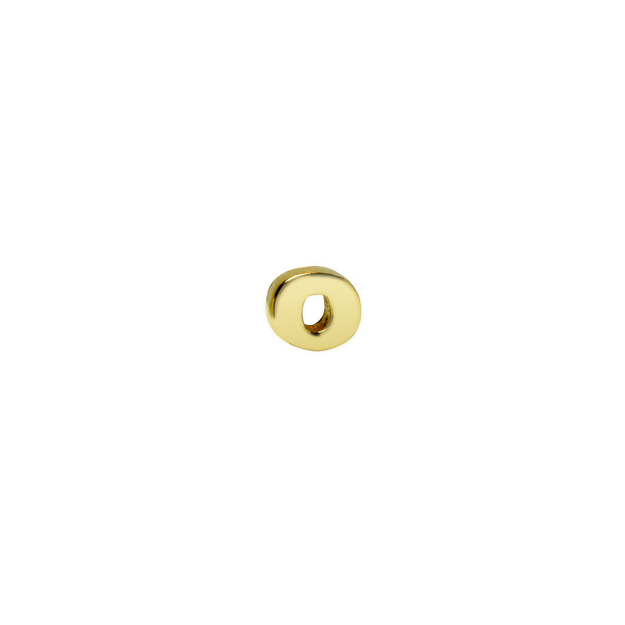 Pendientes de Plata 925 con Inicial Grabada