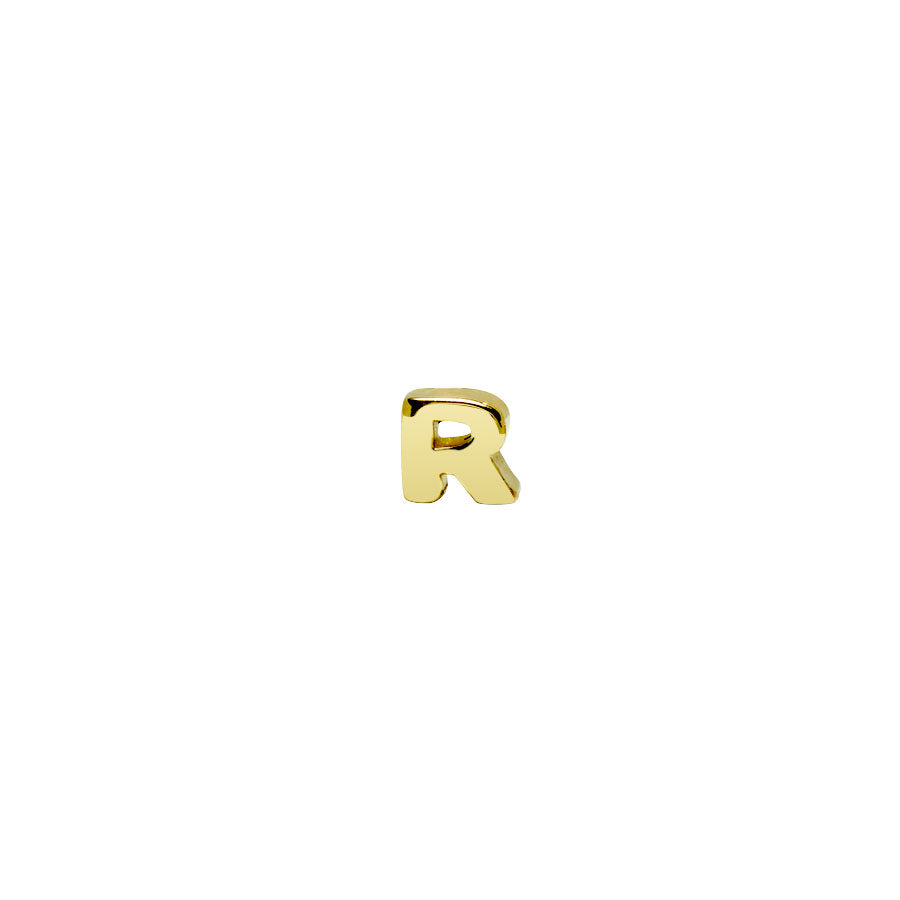 Pendientes de Plata 925 con Inicial Grabada