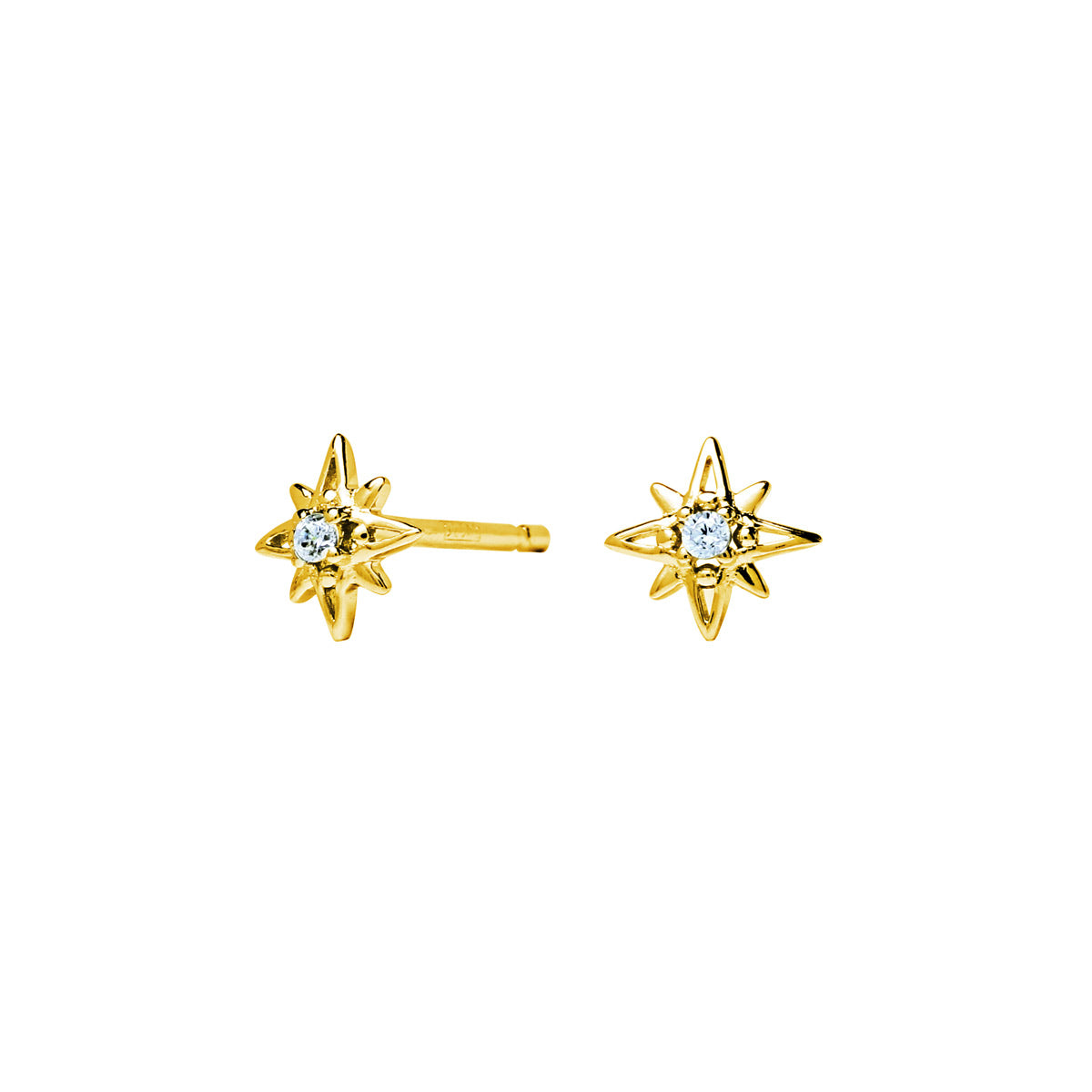 Pendientes Estrellas Plata