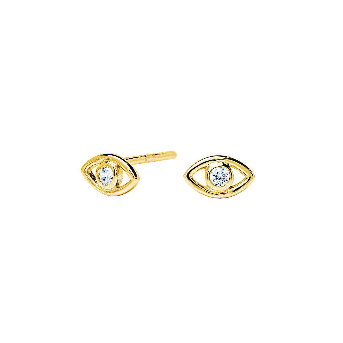 Pendientes Ojo Turco Plata