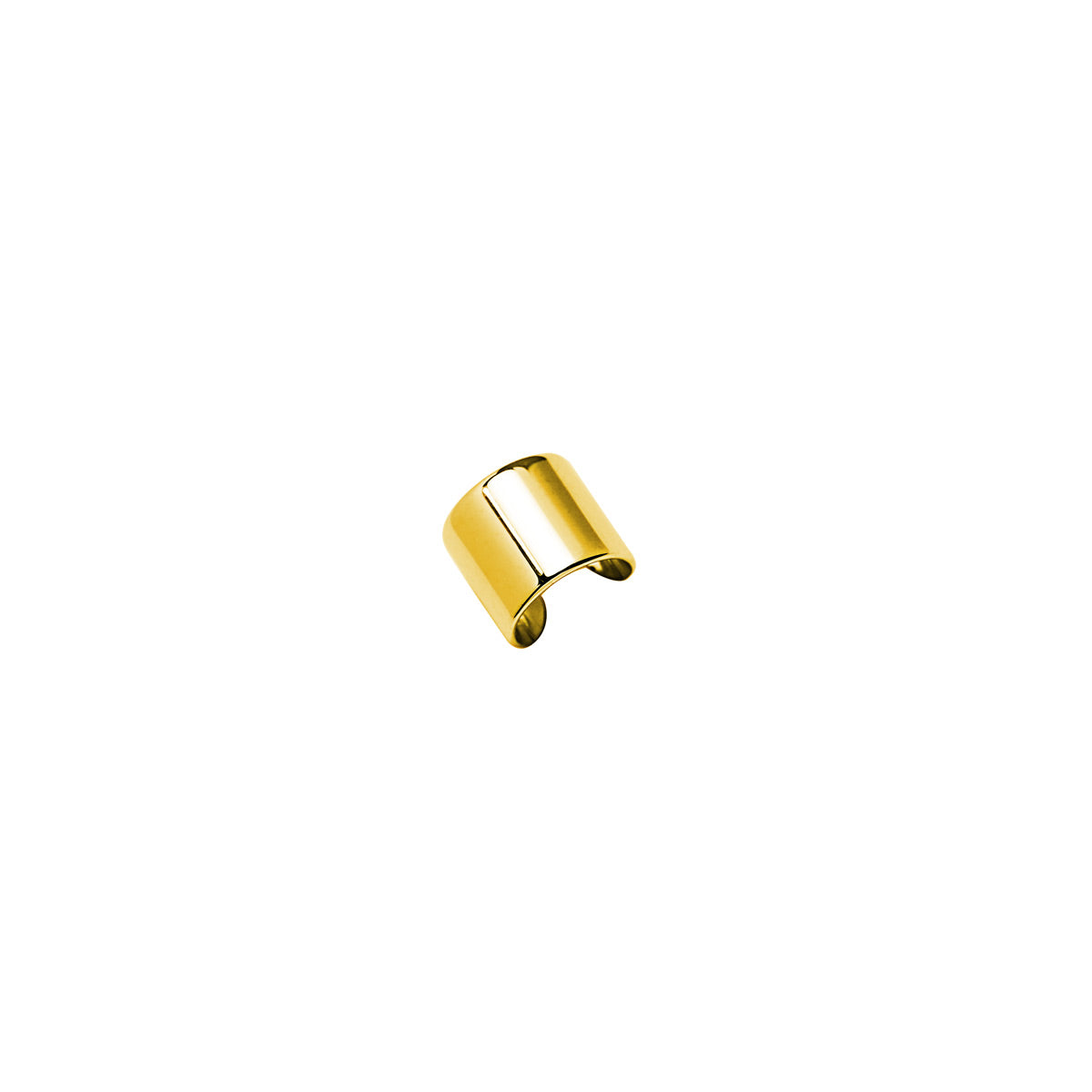 Arete Ear Cuff Plano de Plata 925