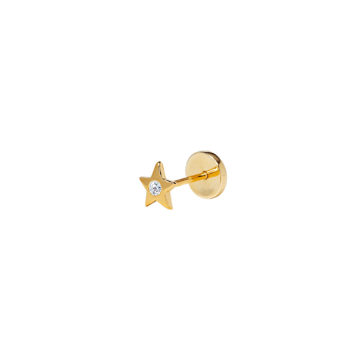 Piercing de Plata con Estrella