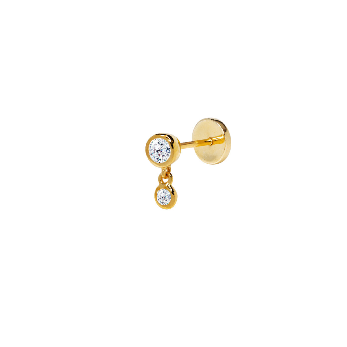 Pendientes Gota de Plata