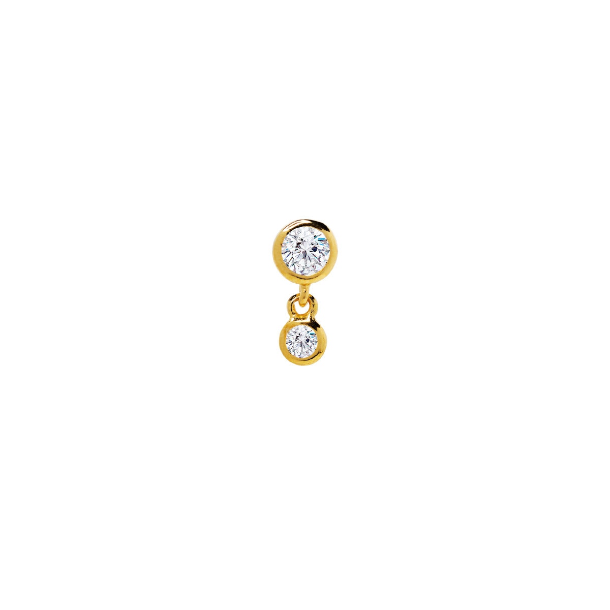 Pendientes Gota de Plata