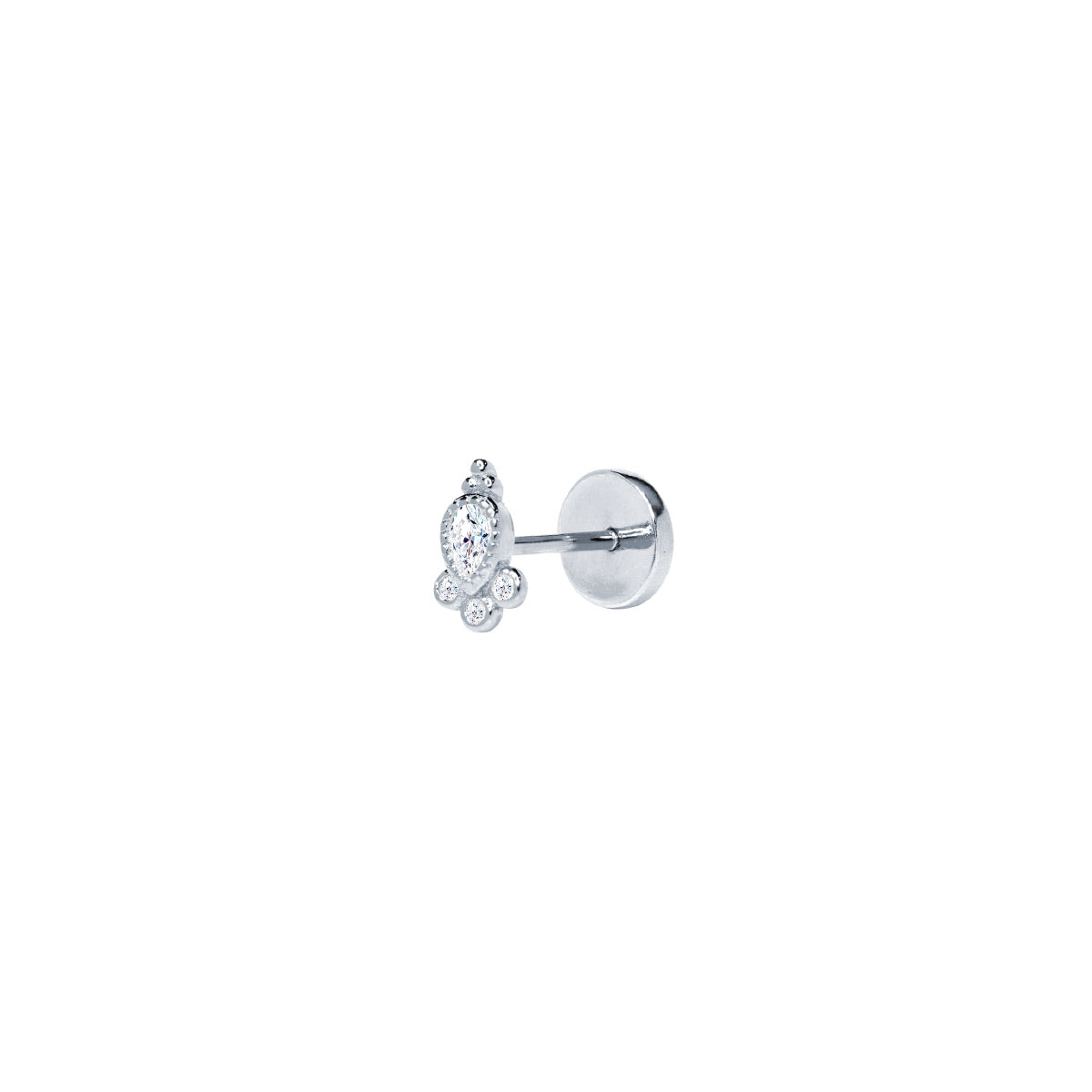 Pendientes Étnicos de Plata con Acabados Artesanales