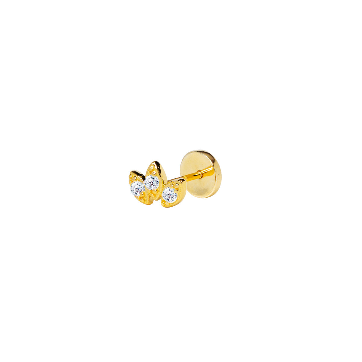 Piercing Marquesa de Plata con Varios Acabados