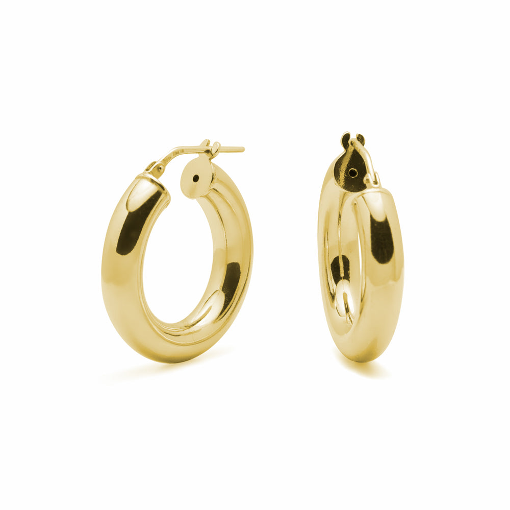 Pendientes Bold Plata Doré