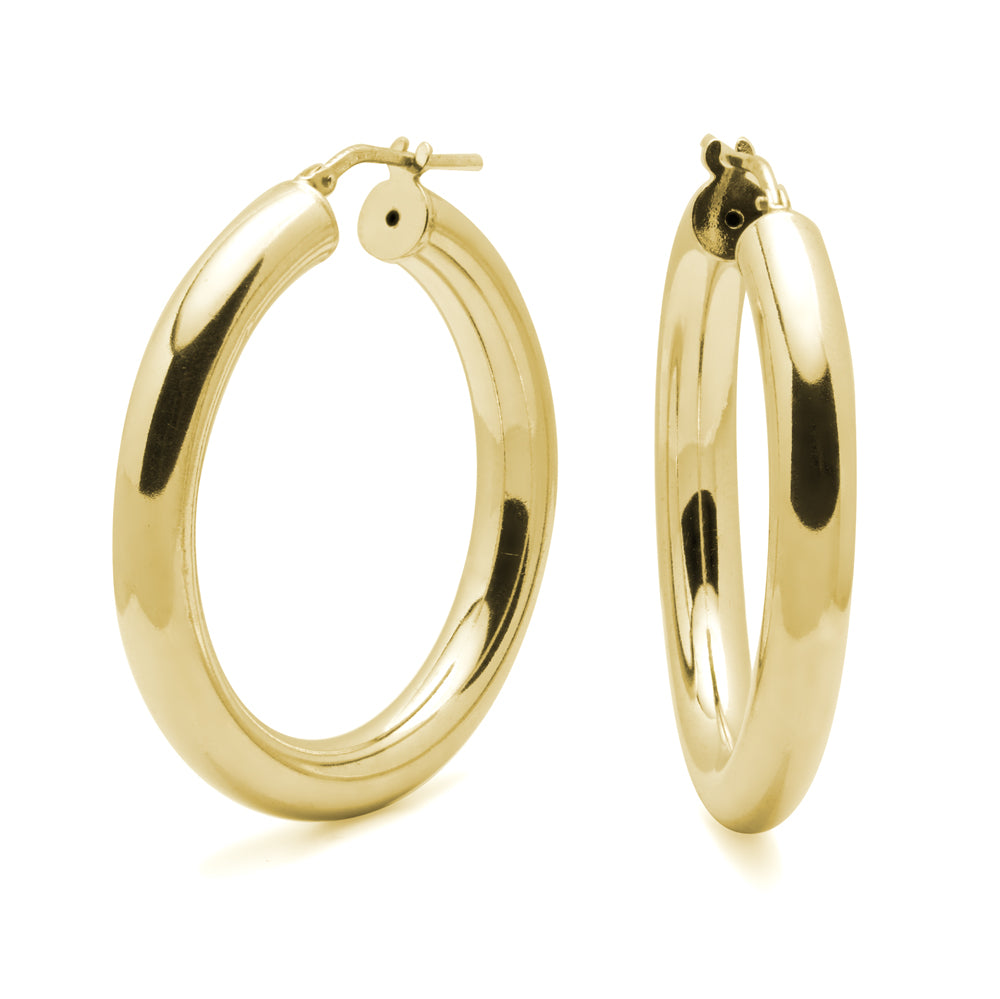 Pendientes Bold Plata Doré
