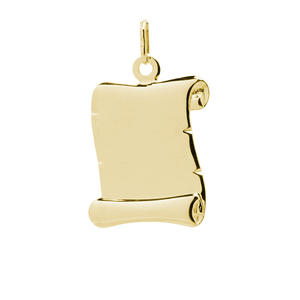 Colgante Pergamino 21x26mm