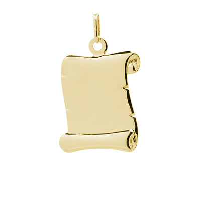 Colgante Pergamino 21x26mm