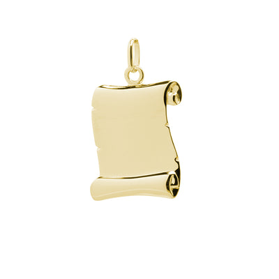 Colgante Pergamino 17x21mm