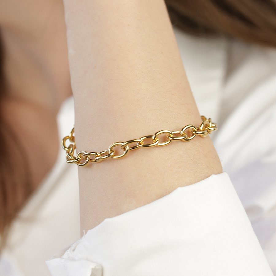 Pulsera Eslabones y Medallas de Plata 925 Personalizada