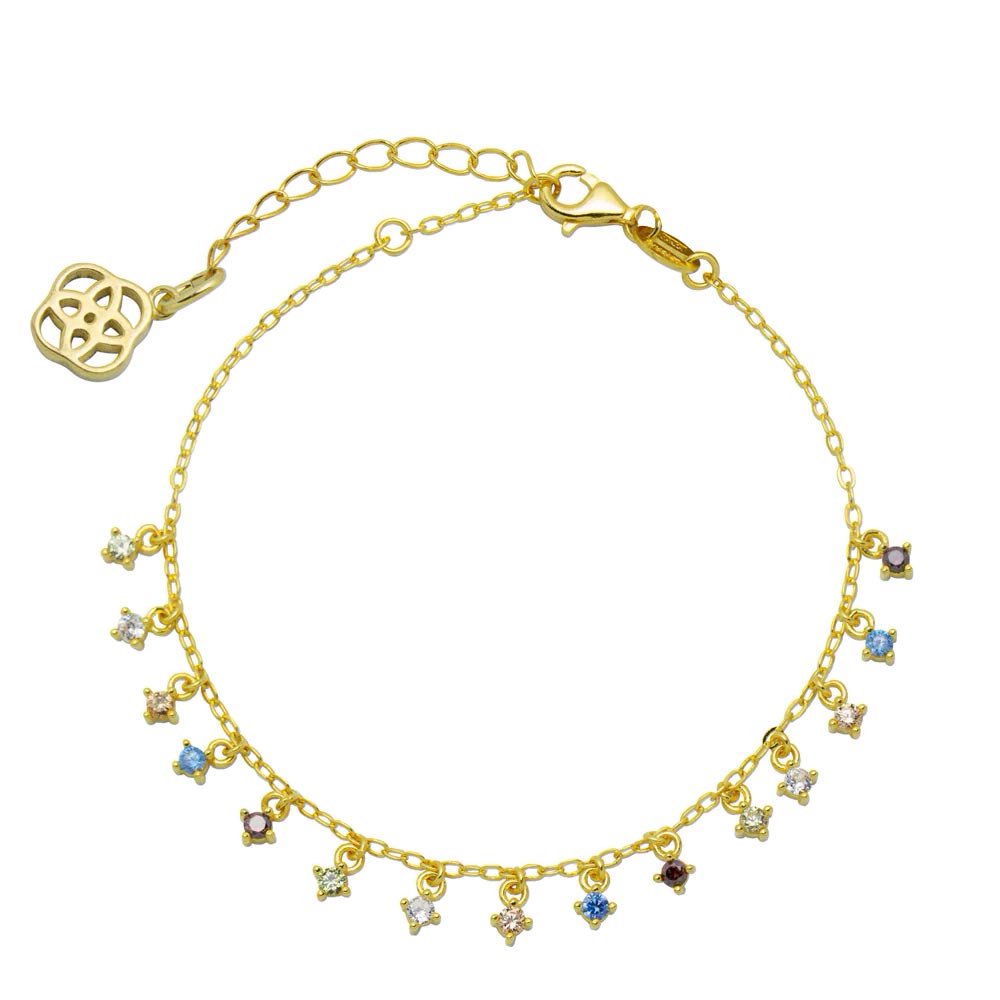 Pulsera Felicidad Circonitas