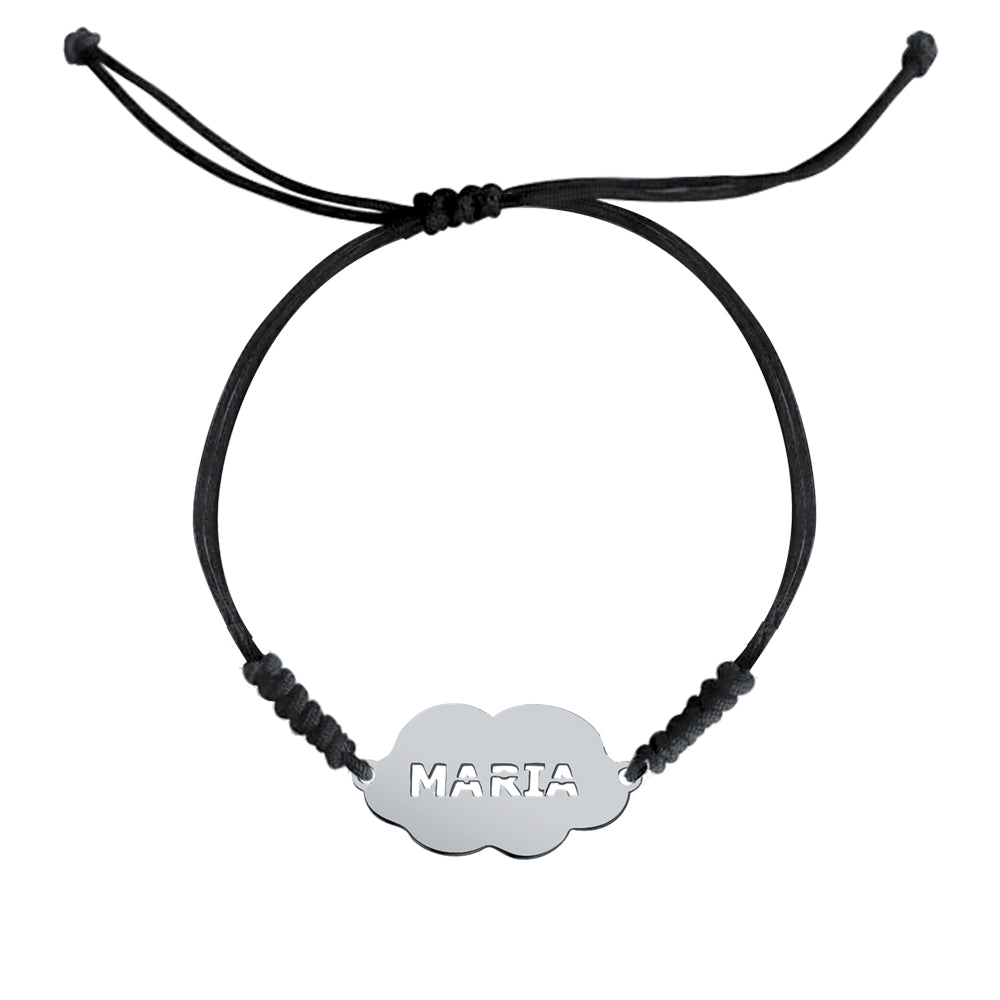 Pulsera Personalizable Nube Macramé