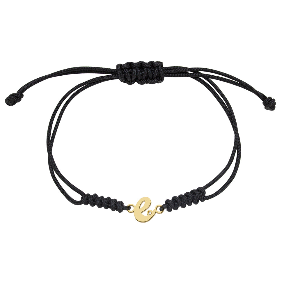 Pulsera de Oro con Inicial Grabada