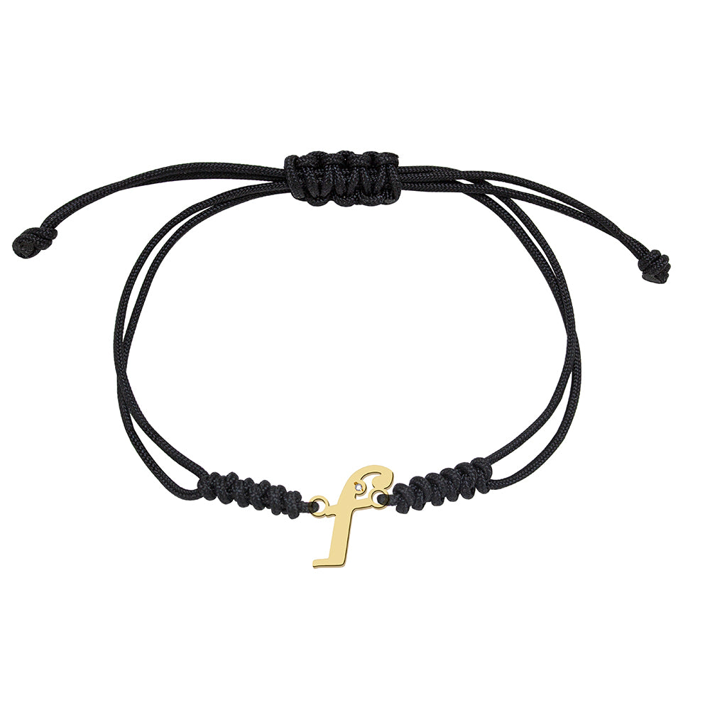 Pulsera de Oro con Inicial Grabada