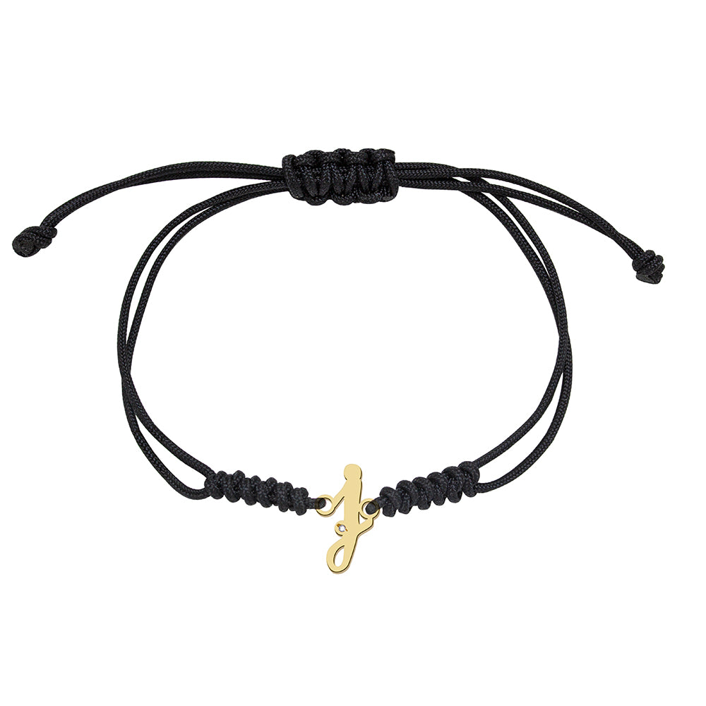 Pulsera de Oro con Inicial Grabada