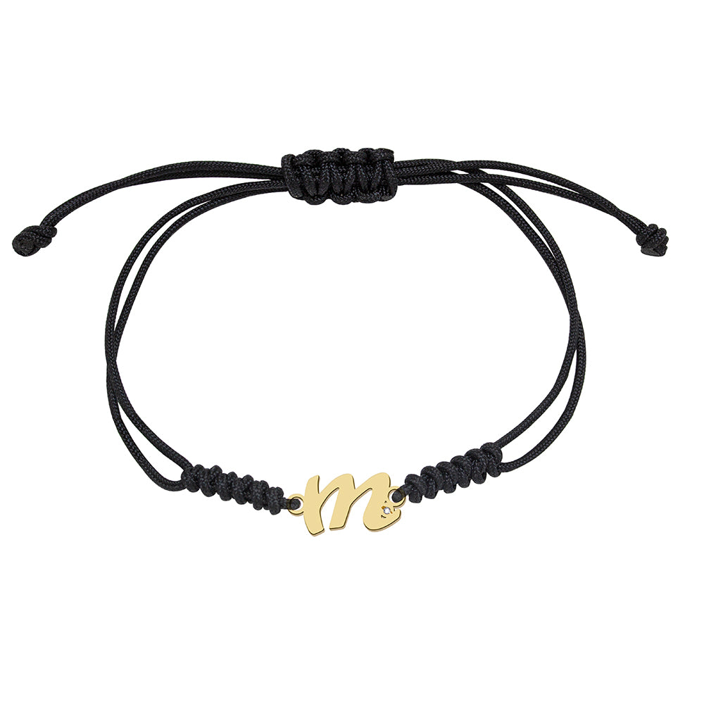 Pulsera de Oro con Inicial Grabada