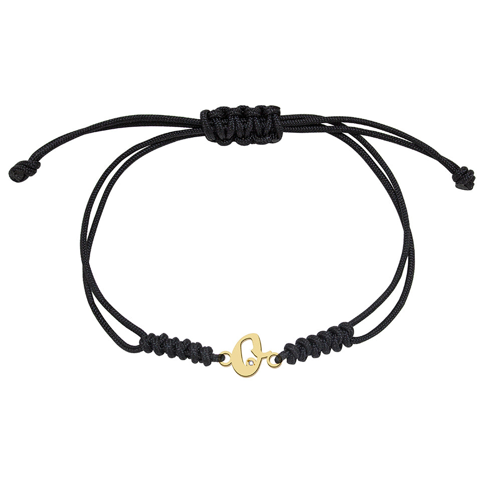 Pulsera de Oro con Inicial Grabada
