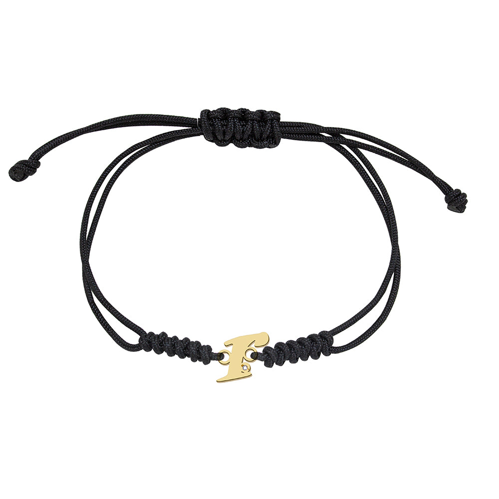Pulsera de Oro con Inicial Grabada