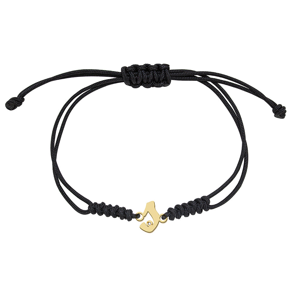 Pulsera de Oro con Inicial Grabada