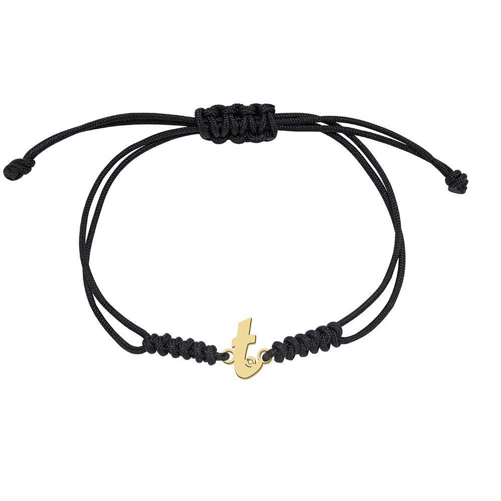 Pulsera de Oro con Inicial Grabada