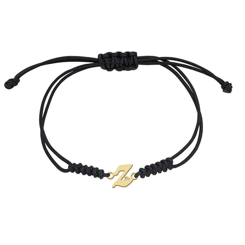 Pulsera de Oro con Inicial Grabada