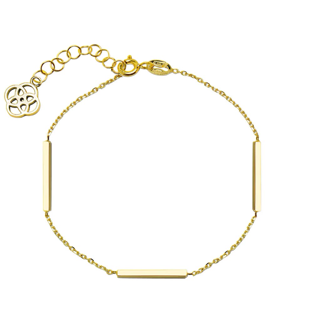 Pulsera Barritas de Plata 925