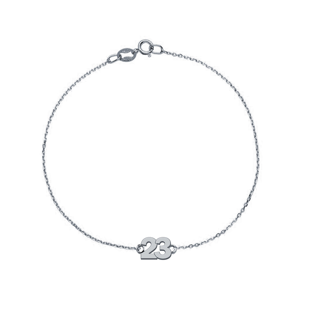 Pulsera con Número Sans Serif