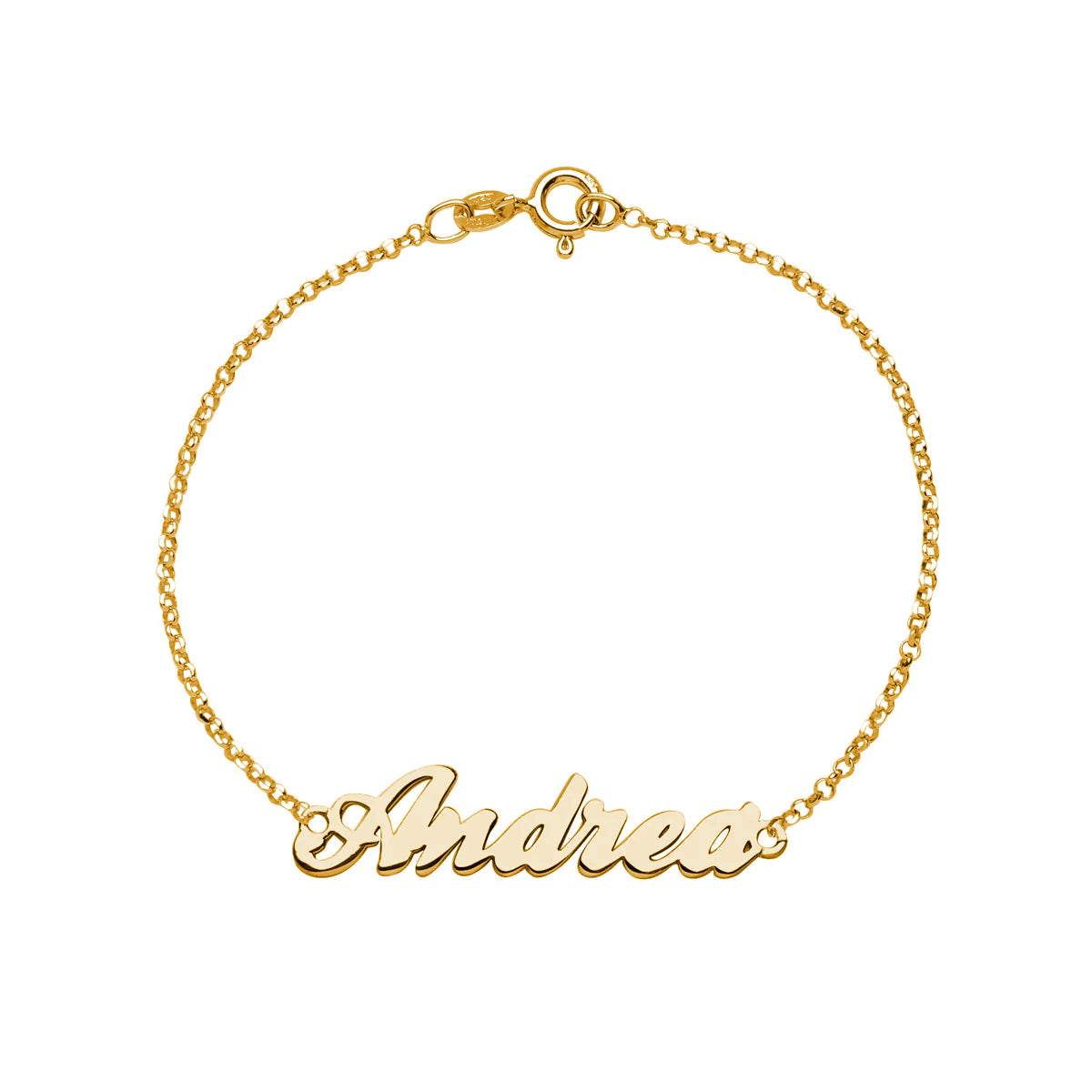 Pulsera de Plata 925 con Nombre Grabado