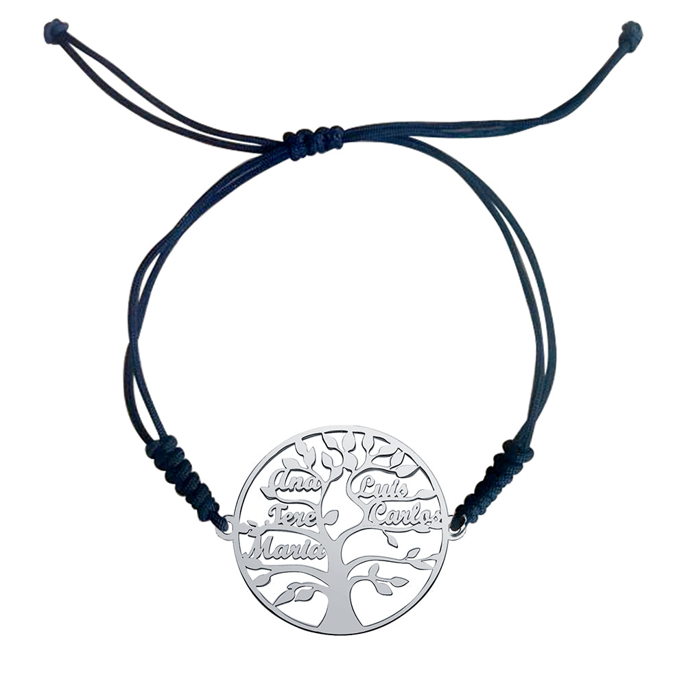 Pulsera Árbol Vida Personalizado macramé