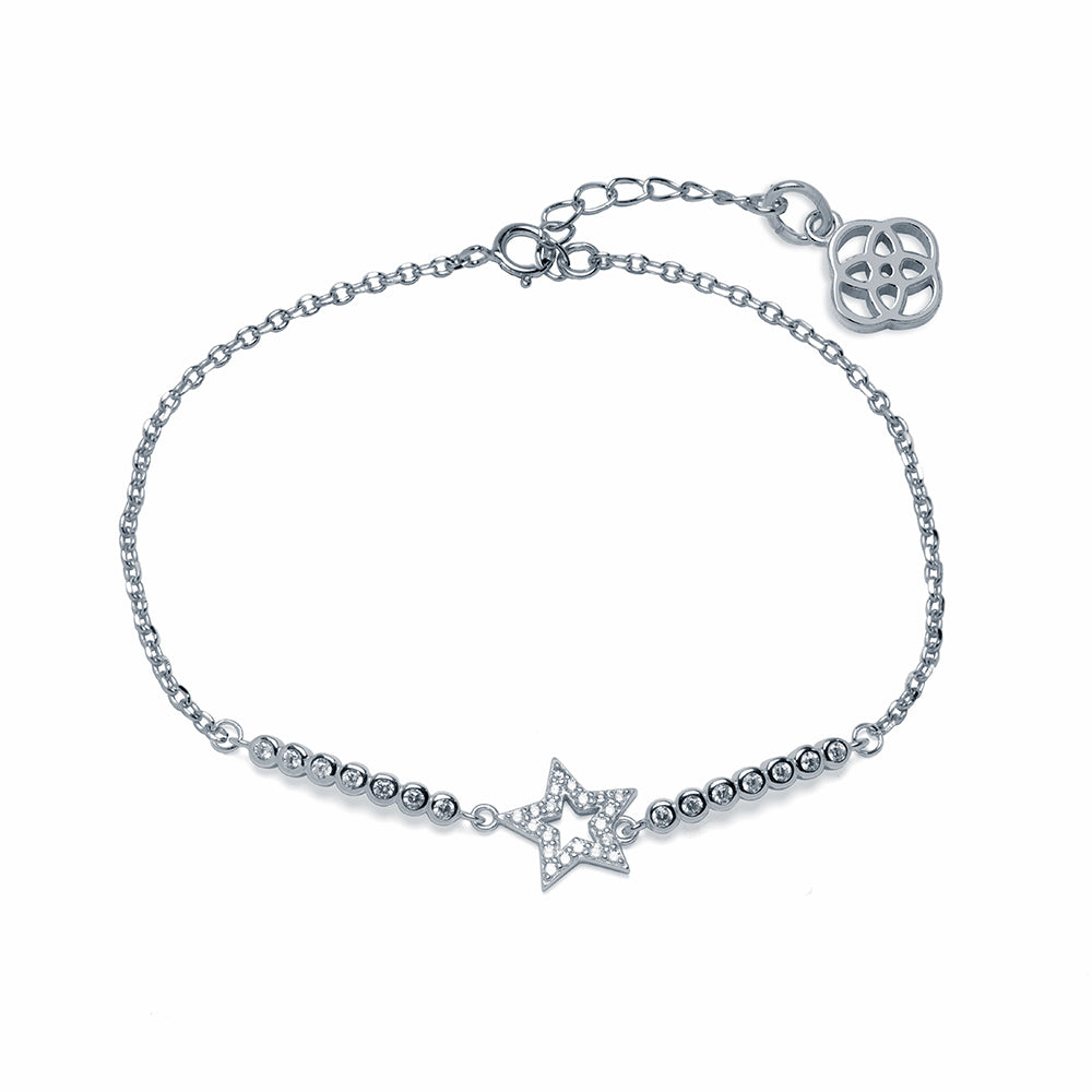 Pulsera Estrella Fugaz Circonitas