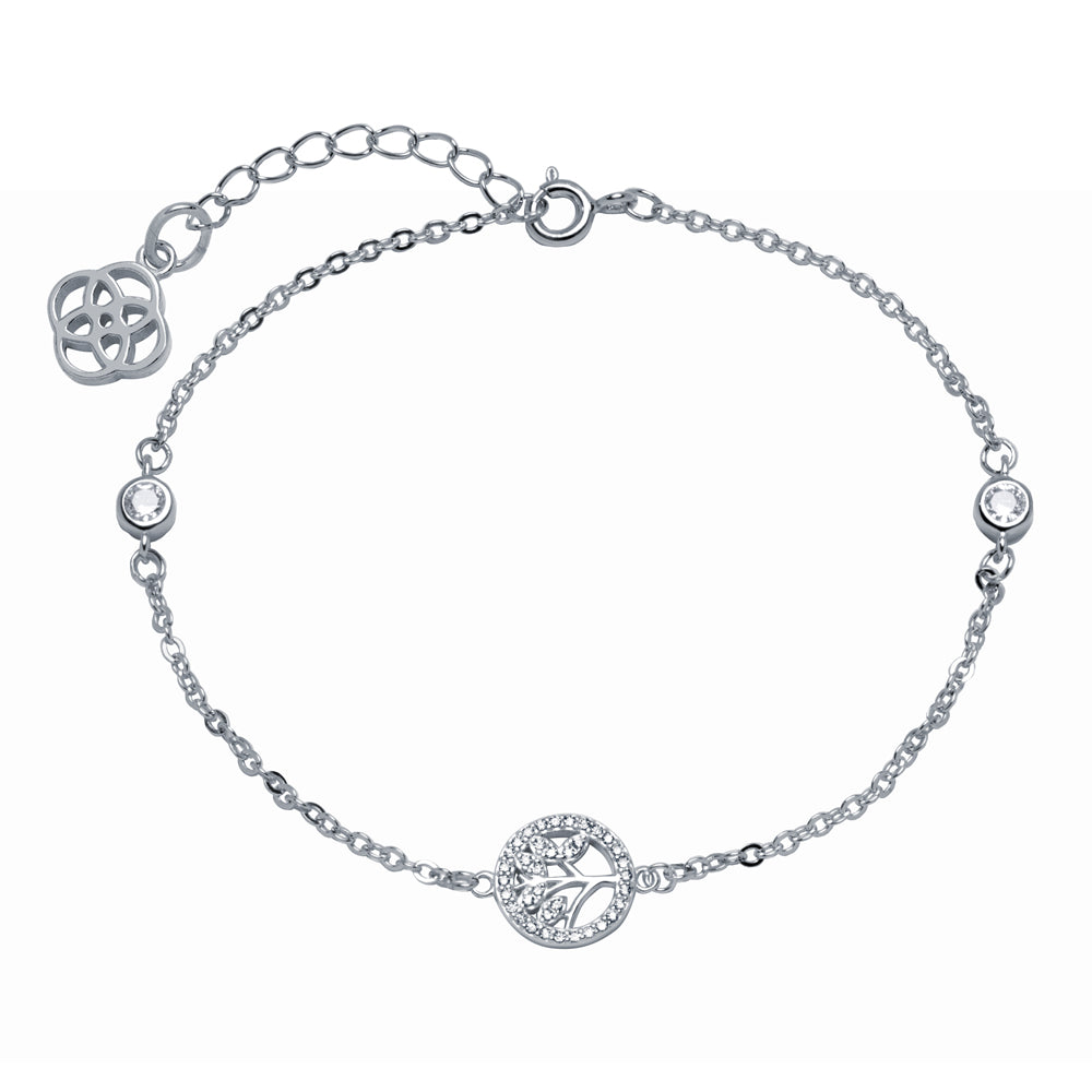 Pulsera Árbol Vida Circonitas