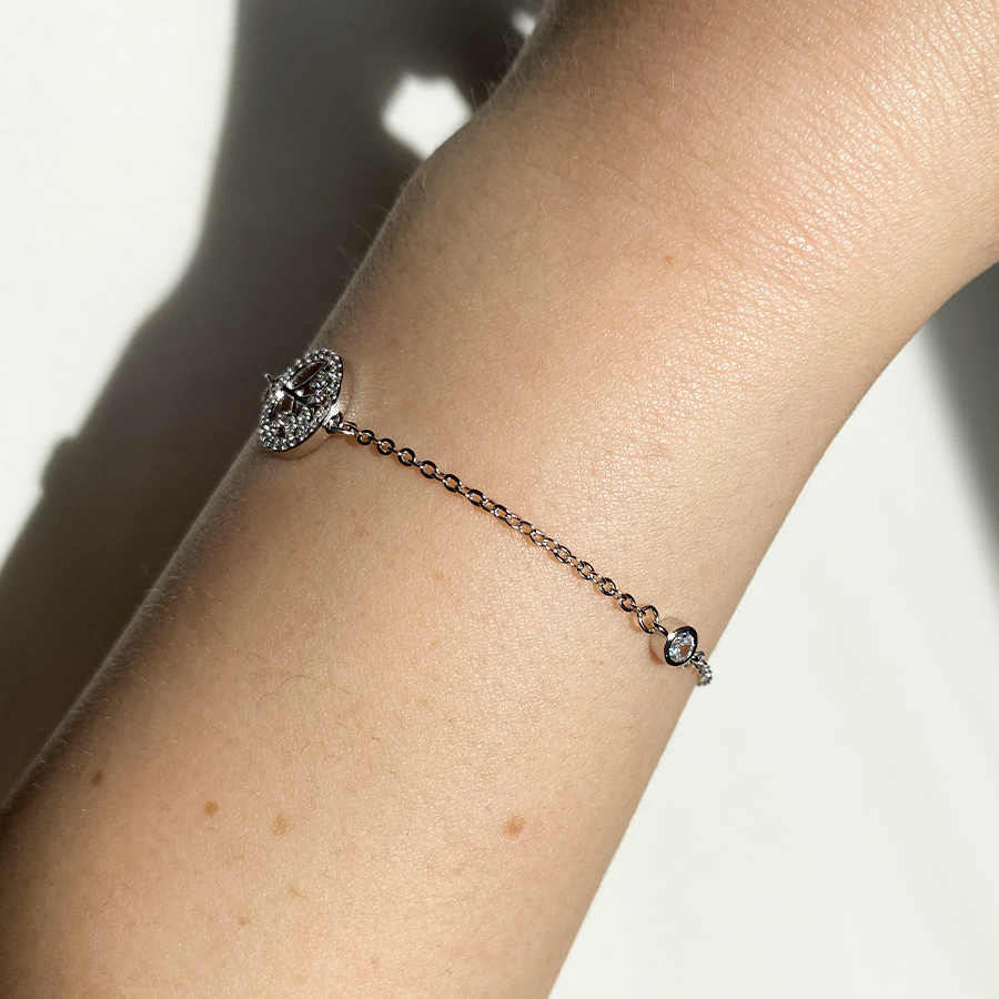 Pulsera Árbol de Vida de Plata 925 con Circonitas