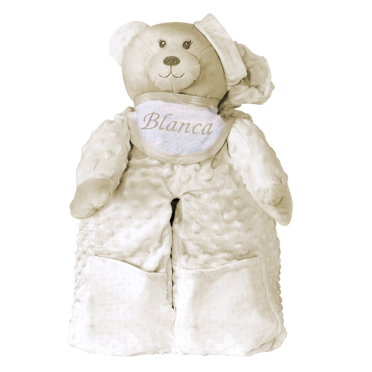 Guarda Pañales con Nombre Bordado