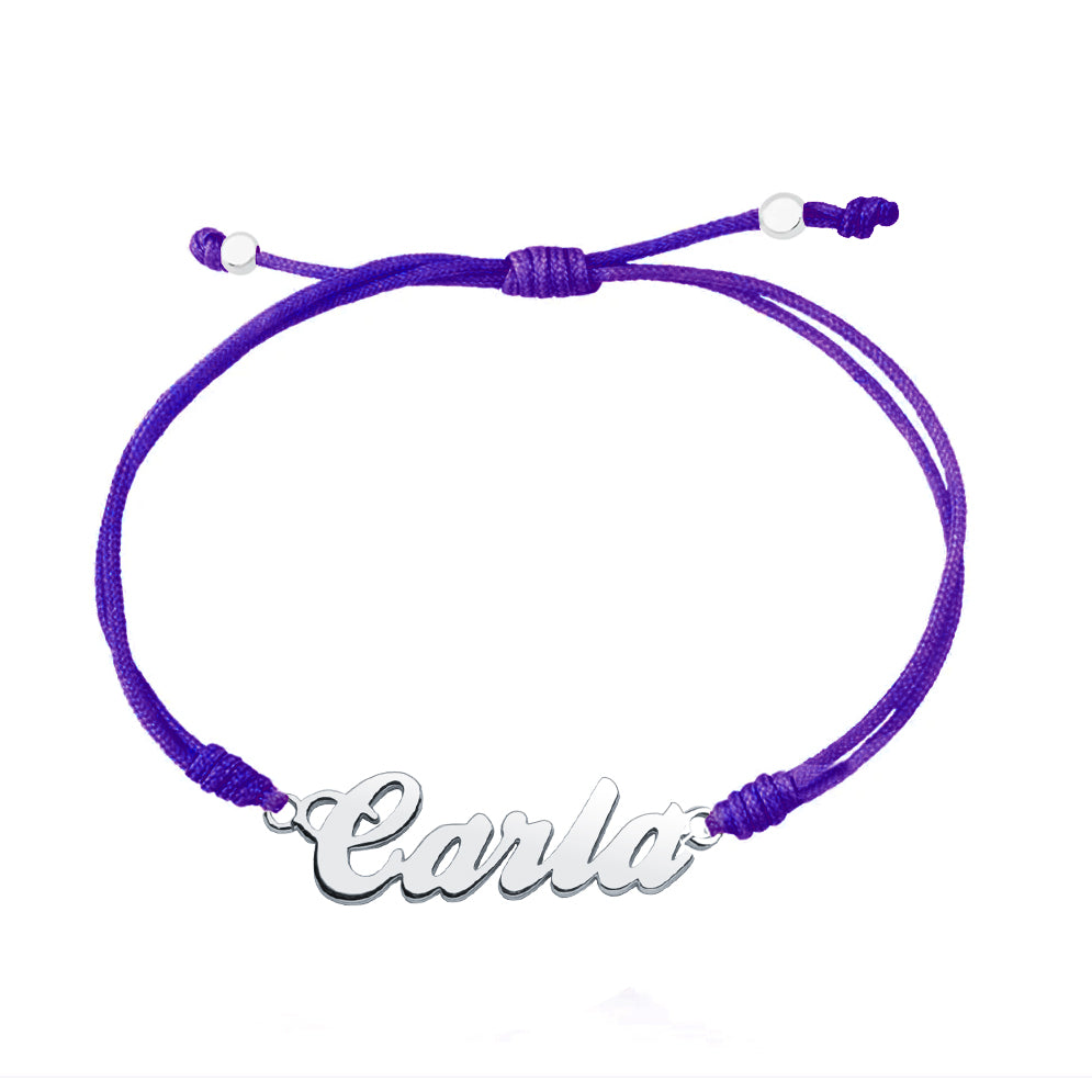 Pulsera con Nombre Kids Macramé