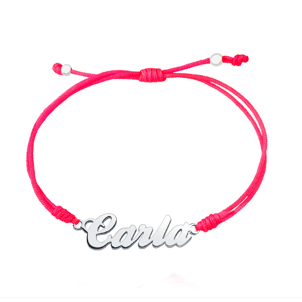 Pulsera con Nombre Kids Macramé