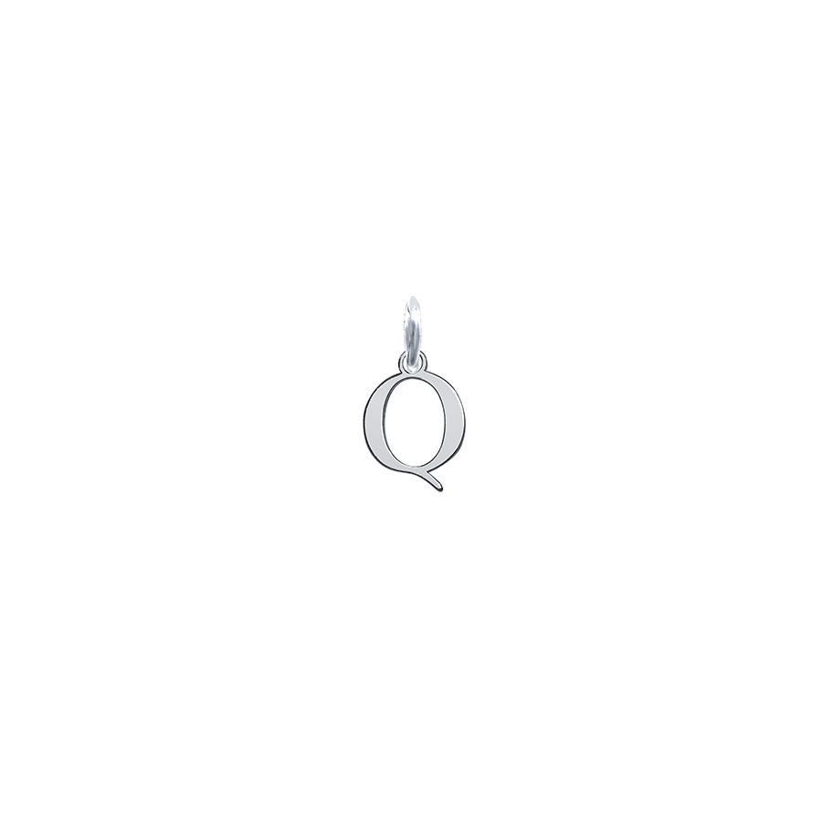 Colgante de Acero con Inicial Grabada