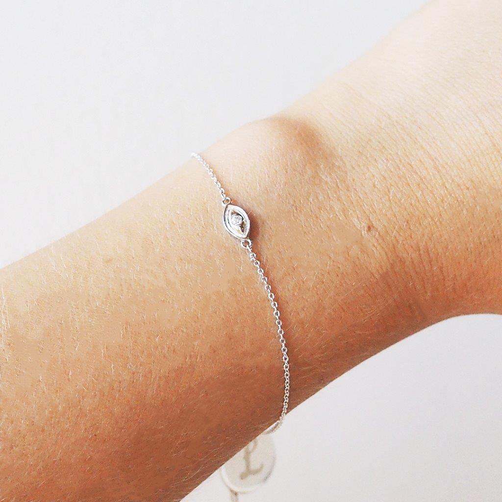 Pulsera Ojo Turco con Circonita