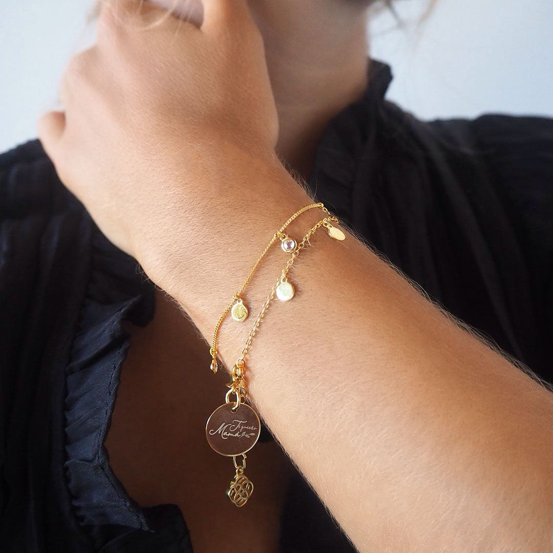 Pulsera Little Bohemia de Plata 925 Personalizada