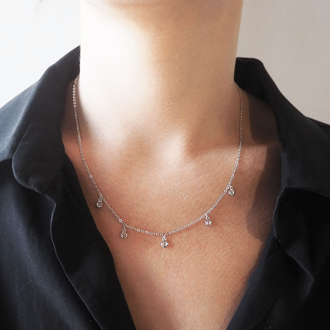 Collar Chispas Circonitas