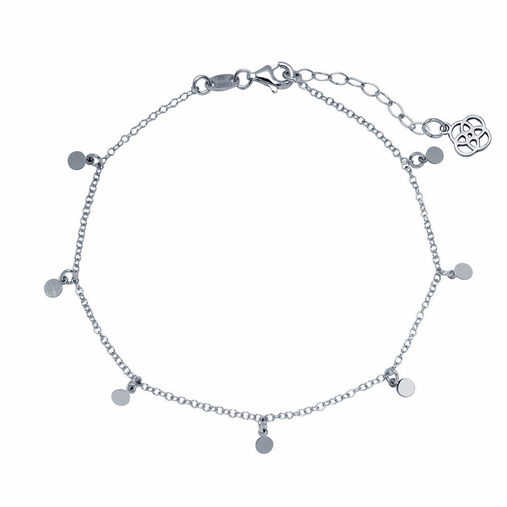 Tobillera Charms Círculos