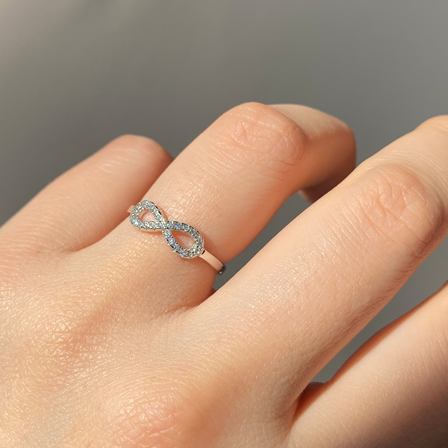 Anillo Infinito Circonitas