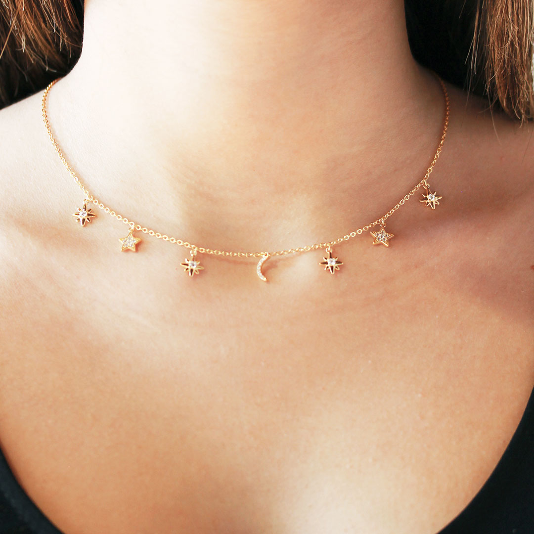 Collar Firmamento Stars de Plata 925