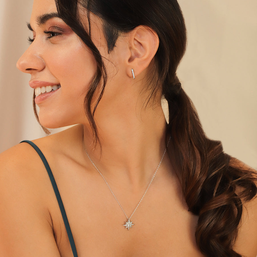 Collar Estrella Polar de Plata 925