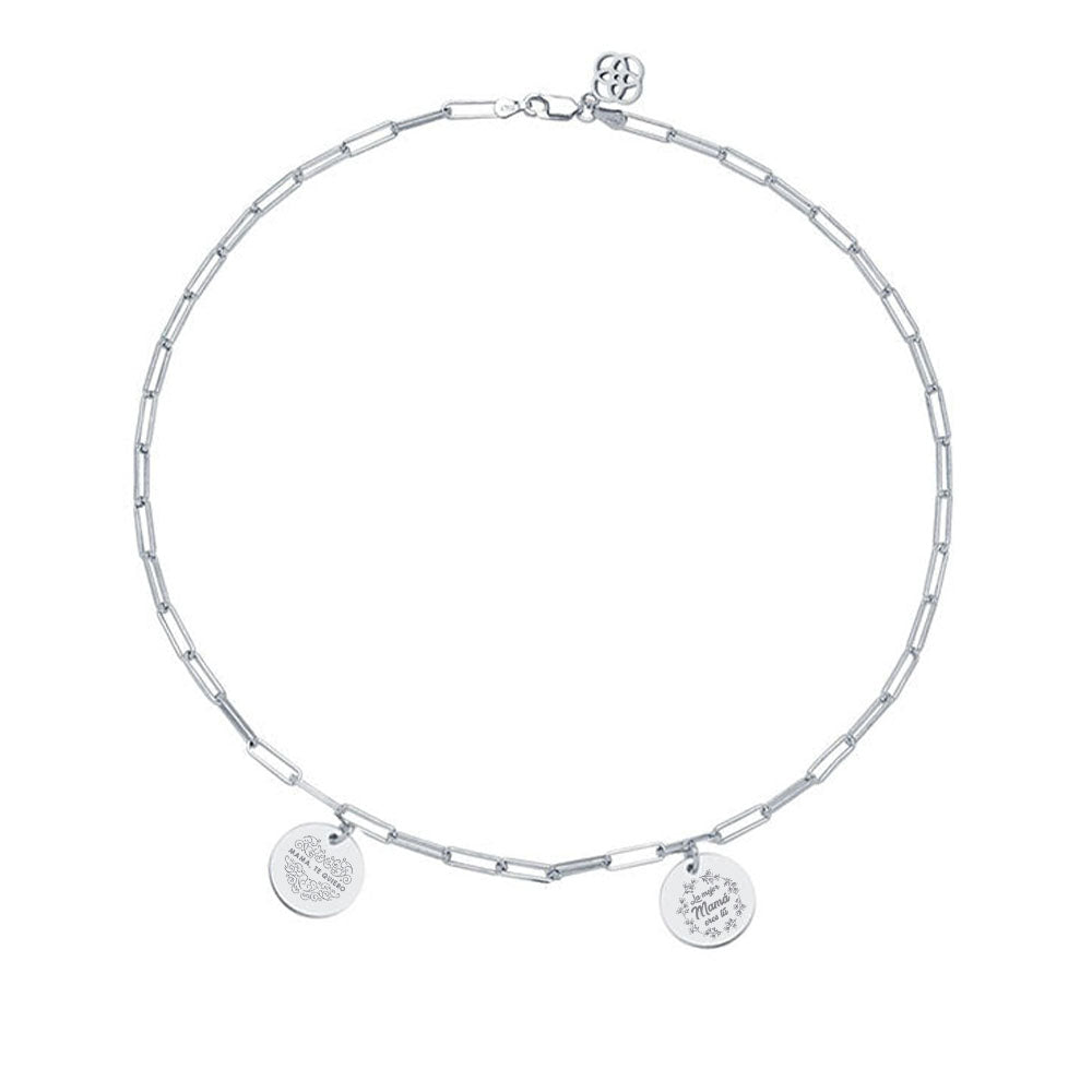 Collar Eslabón de Plata 925 Personalizado