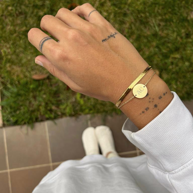 Pulsera de Acero para Mujer Personalizada