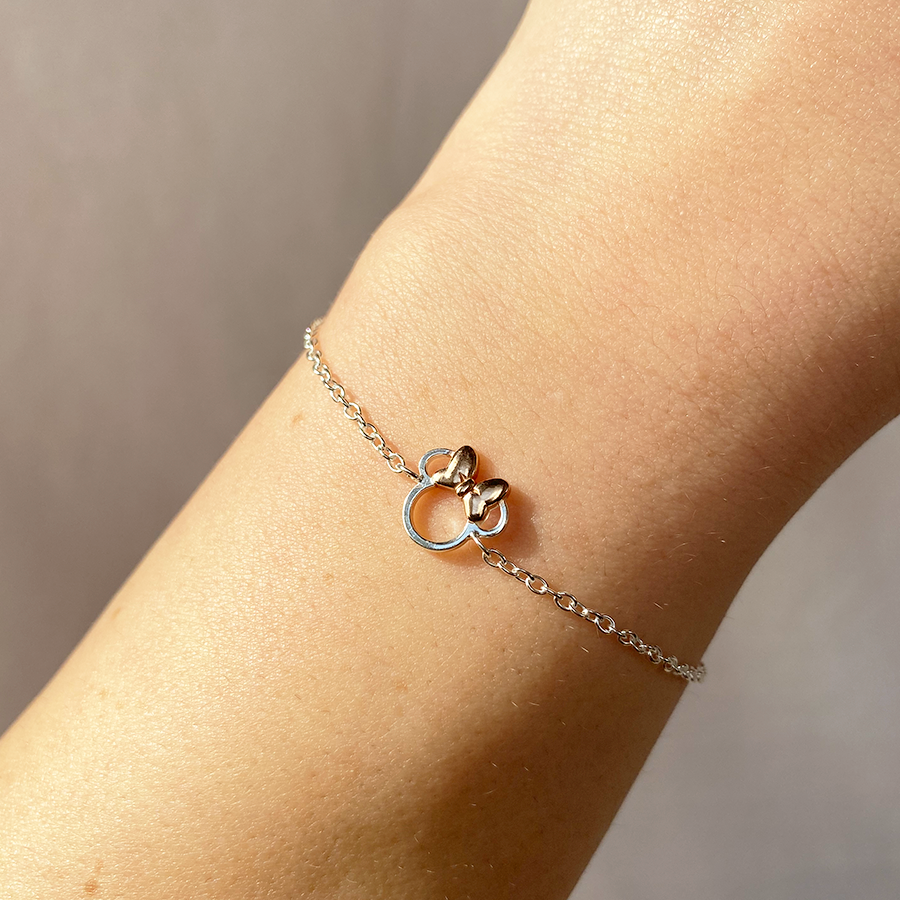 Pulsera Minnie Disney de Plata 925
